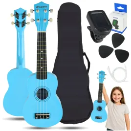 ukulele-sopranowe-zestaw-dla-dzieci-pokrowiec-kostki-do-gry-struny-stroik