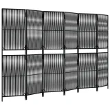 parawan-6-panelowy-czarny-polirattan