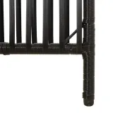 parawan-6-panelowy-czarny-polirattan-kod-producenta-365384