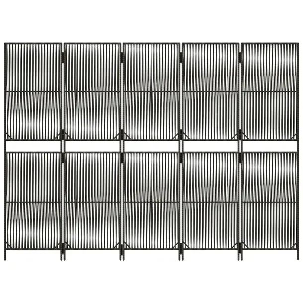 parawan-5-panelowy-szary-polirattan-wysokosc-parawanu-180-cm