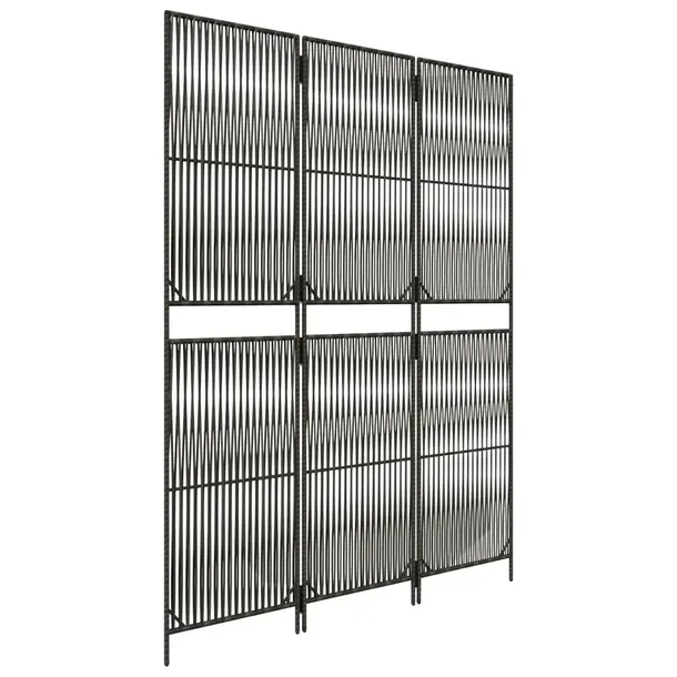 parawan-3-panelowy-szary-polirattan
