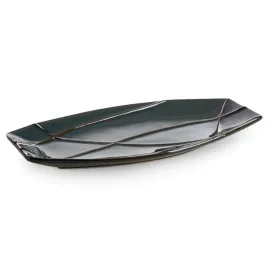 patera-ceramiczna-41x20x3-teo-granatowa-z-nowoczesnym-wypuklym-wzorem
