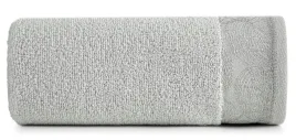 recznik-agis-30x50-srebrny-liscie-frotte-400g-m2