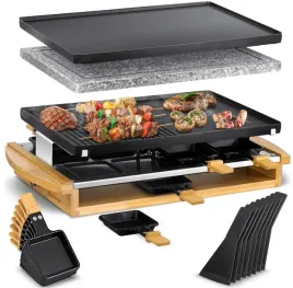 raclette-grill-elektryczny-kesser-plyta-bambus-1200-w-258