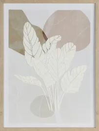 obraz-45x60-bialy-bezowy-liscie-w-stylu-boho