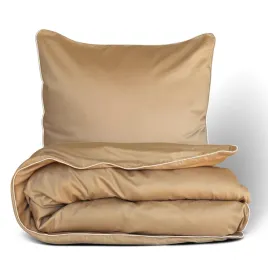 posciel-satynowa-160x200-gold-line-bezowa-jednobarwna-z-biza