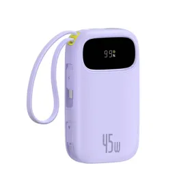 powerbank-baseus-20000mah-45w-z-kablami-usb-c-i-lightning-fioletowy