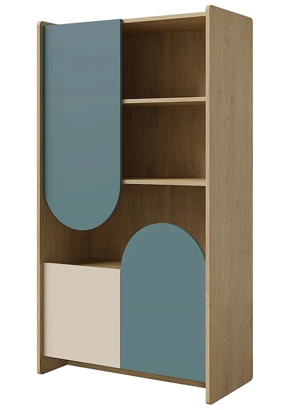 regal-3d-flexi-7-dab-cremona-macadamia-morski-stan-nowy
