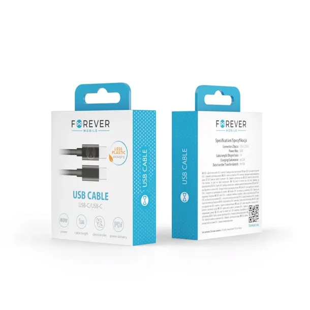 forever-kabel-usb-c-usb-c-10-m-60w-czarny-stan-nowy