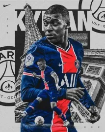 podkladka-pod-mysz-z-nadrukiem-22x18-cm-kylian-mbappe-tekst-prezent