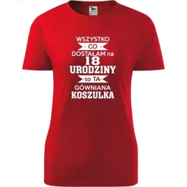 damska-koszulka-wszystko-co-dostalam-na-18-urodziny-to-ta-gowniana-koszulka