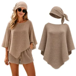 ponczo-plazowe-damskie-peleryna-chustka-muslin-100percent-bawelna-cappuccino