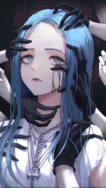 podkladka-pod-mysz-nadruk-22x18-cm-billie-eilish-anime-muzyczny-prezent