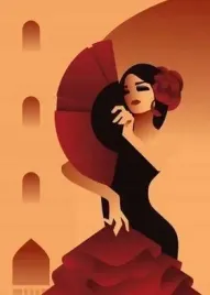 podkladka-pod-mysz-z-nadrukiem-22x18-cm-tancerka-flamenco-hiszpania-prezent