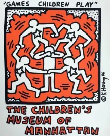 plakat-keith-haring-art-poster-sztuka-vintage-retro-obraz-100x70-cm-3