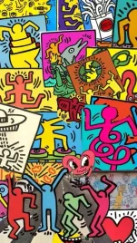 plakat-keith-haring-art-poster-sztuka-vintage-retro-obraz-100x70-cm-21