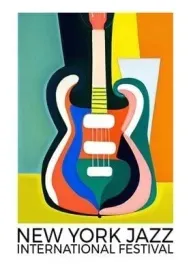plakat-new-york-jazz-gitara-vintage-retro-100x70-cm
