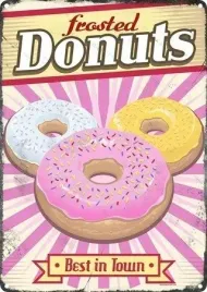plakat-donuts-obraz-vintage-retro-100x70-cm