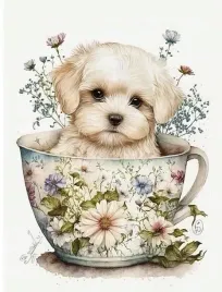 plakat-akwarela-piesek-vintage-retro-100x70-cm-4