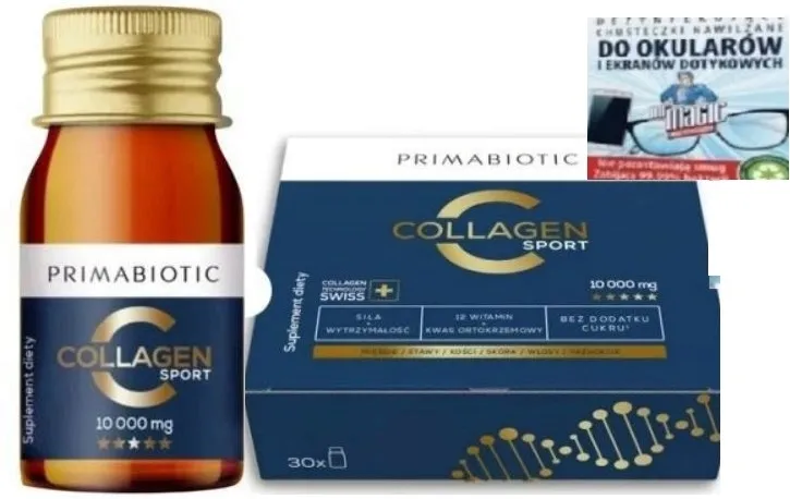 Primabiotic Collagen kolagen Gold Edition SPORT 30ml 10000mg opak 30 ananas
