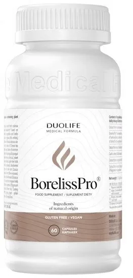 ORYGINAŁ Suplement diety DuoLife BorelissPro Boreliss Pro 60kaps. Duo Life