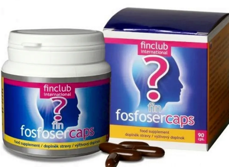 Fosfoser Memory Finclub Fin Fosfosercaps 90 caps Pamięć koncentracja