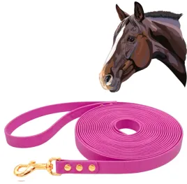 lonza-dla-konia-do-pracy-z-koniem-wodoodporna-lawendowa-500cm-5m-tasma-2cm