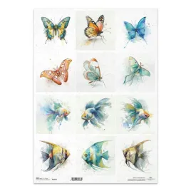 papier-ryzowy-do-decoupage-a3-r1691l-itd-collection-ryby-motyle