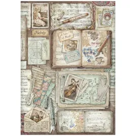 papier-ryzowy-do-decoupage-a4-stamperia-symphony-listy-i-ksiazki