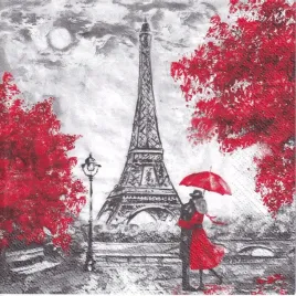 serwetka-do-decoupage-33x33cm-l-amour-a-paris-zakochani-paryz