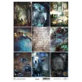 papier-do-scrapbookingu-a4-ksiezyc-smoki-niebo-alchemia-kruki