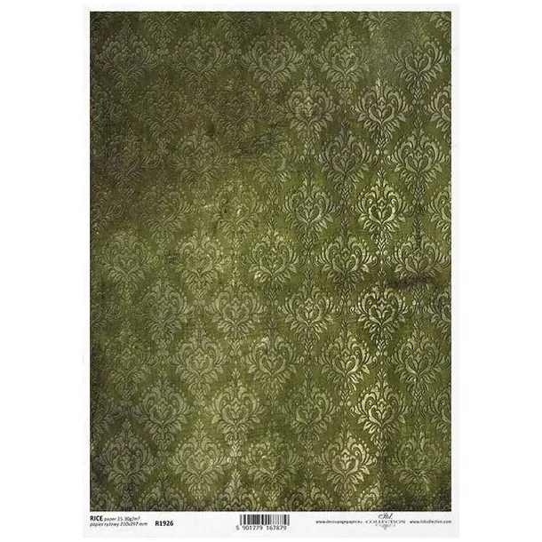 PAPIER RYŻOWY do decoupage ITD-R1926 damask