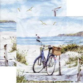 serwetka-do-decoupage-33x33cm-bike-at-the-beach-rower-na-plazy