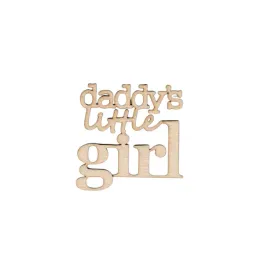tekturka-napis-daddy-s-little-girl-wycinanka
