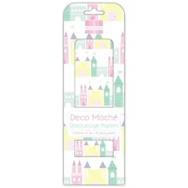 papier-do-decoupage-deco-mache-zamek