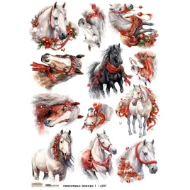 papier-ryzowy-do-decoupage-a4-scraplove-swiateczne-konie-1