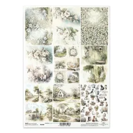 papier-ryzowy-do-decoupage-a4-r2588-sielski-krajobraz-pola-laki-psy-koty