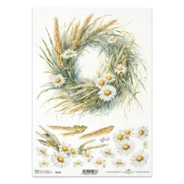 papier-ryzowy-do-decoupage-a4-itd-r2421-wianki-stokrotki