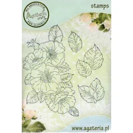 stempel-polimerowy-dzika-roza-agateria