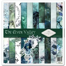 zestaw-papierow-do-scrapbookingu-30x30-the-elven-valley-turkusowe-kwiaty