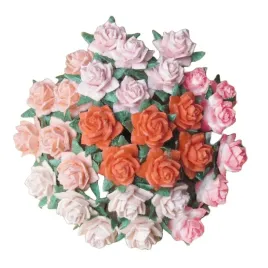 kwiaty-papierowe-roze-gwiazdziste-miks-pomaranczowy-12mm-50-szt