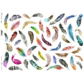 papier-ryzowy-do-decoupage-a3-itd-r395l-kolorowe-piorka