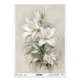 papier-ryzowy-do-decoupage-a4-vintage-kwiaty-lilie-r2836