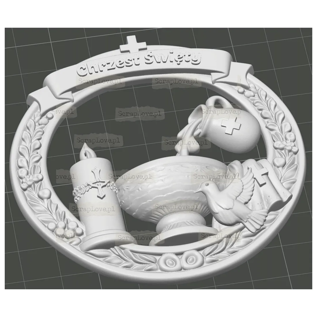 element-dekoracyjny-3d-ramka-chrzest-stan-nowy