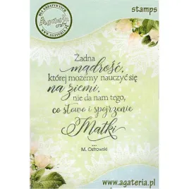 stempel-polimerowy-zadna-madrosc-agateria