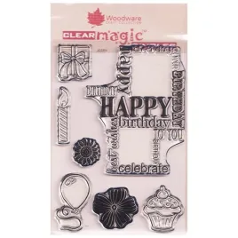 stempel-przezroczysty-woodware-birthday-grid-ramka-urodzinowa