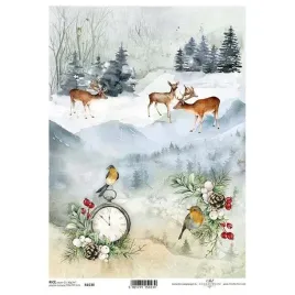 papier-ryzowy-do-decoupage-a4-r1638-zimowy-krajobraz