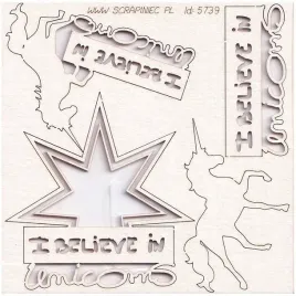 tekturka-scrapki-emblemat-z-gwiazda-jednorozec