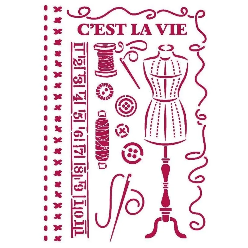 szablon-maska-a4-stamperia-threads-pracownia