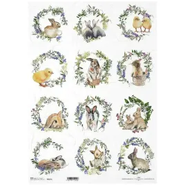papier-ryzowy-do-decoupage-a3-itd-0673l-zajaczki